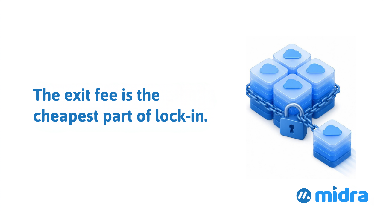 The Exit Fee Is the Cheapest Part of Lock-In